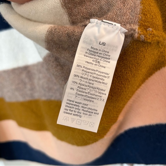 NWT L Madewell Sweater Cardigan - Picture 3 of 5